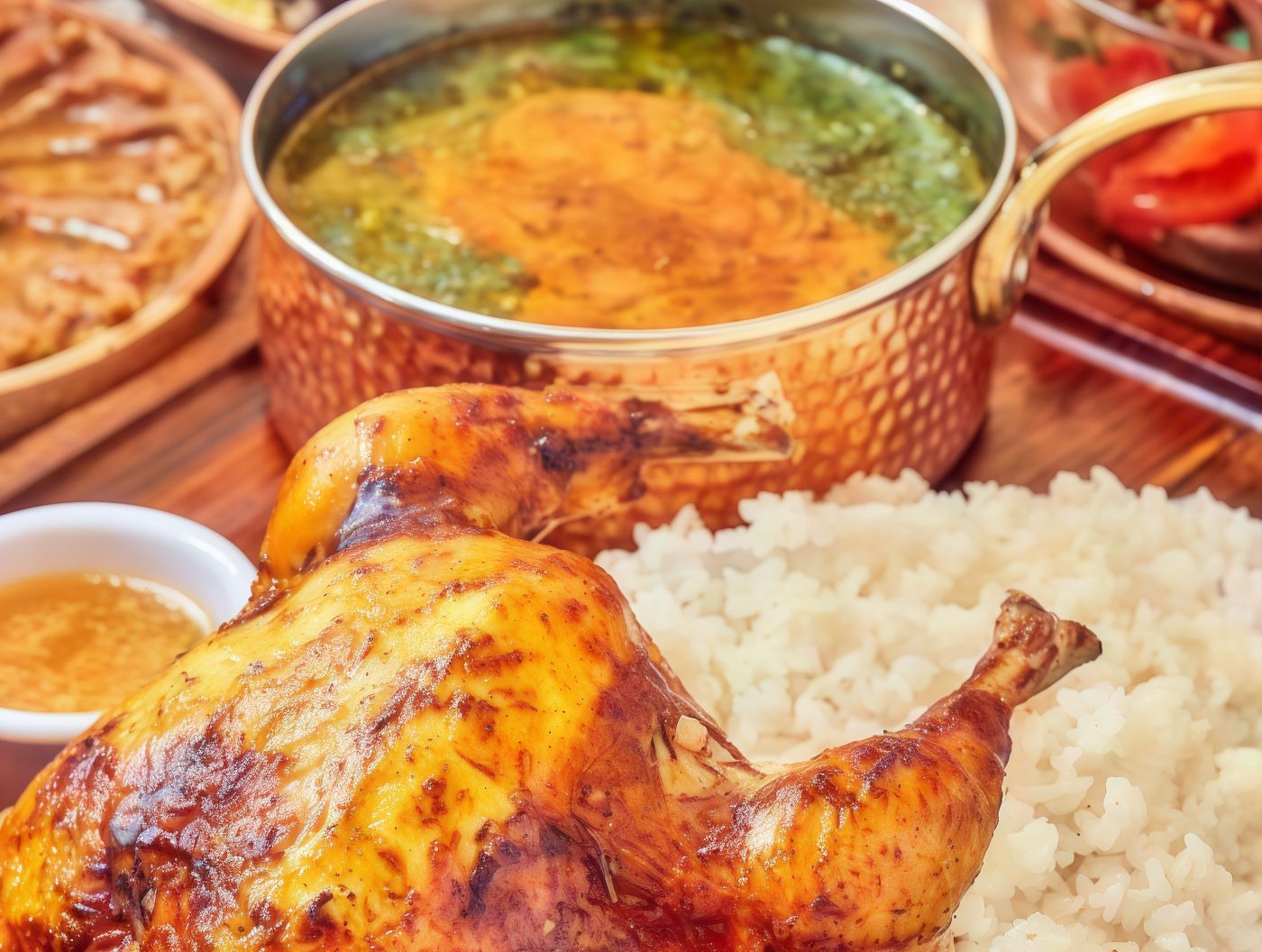Tagine Molokhia Chicken