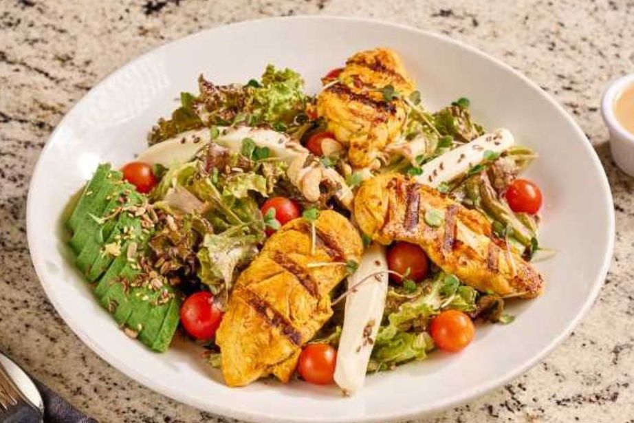 Avocado Chicken BBQ Salad