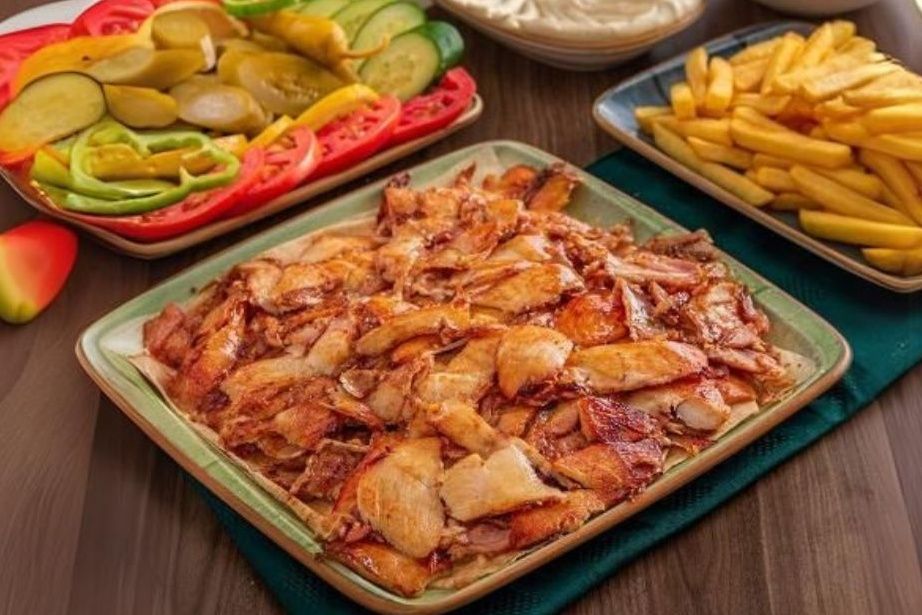 Quarter kilo chicken shawarma