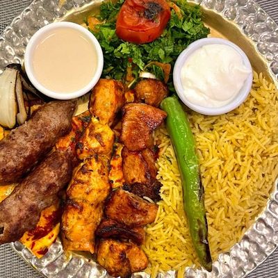 وجبة مشاوي مشكلة