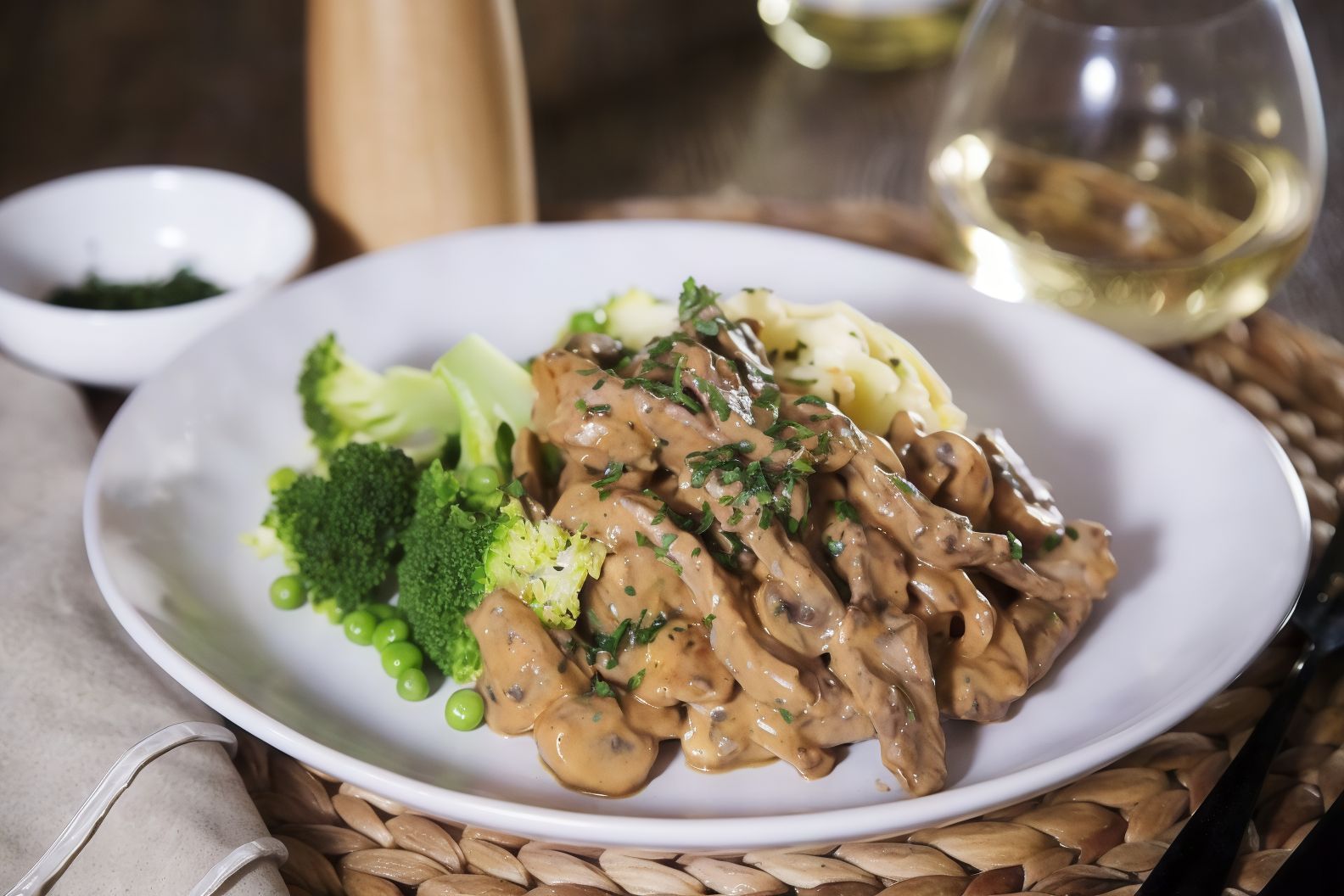 Beef Stroganoff