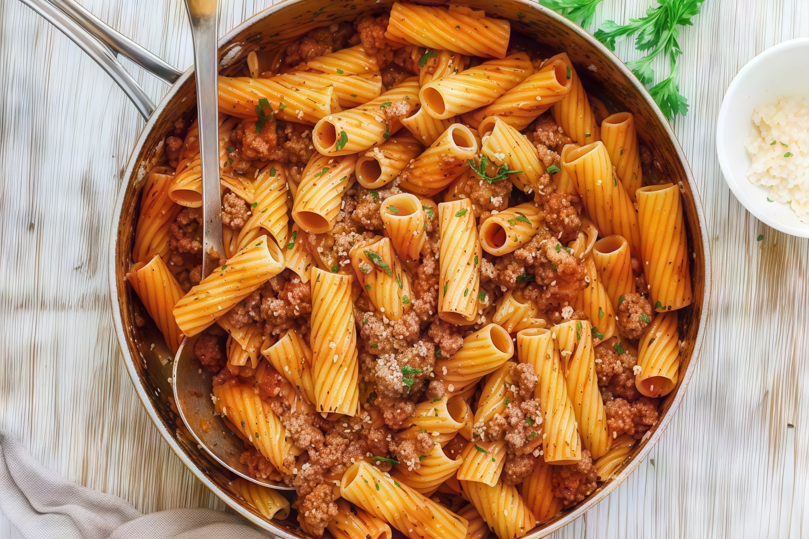 Pasta With Minced Meat
