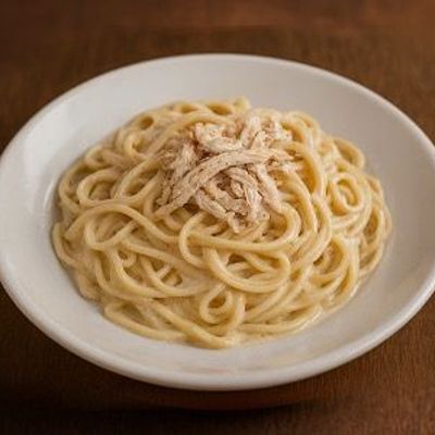Fettuccine Alfredo Pasta With Chicken