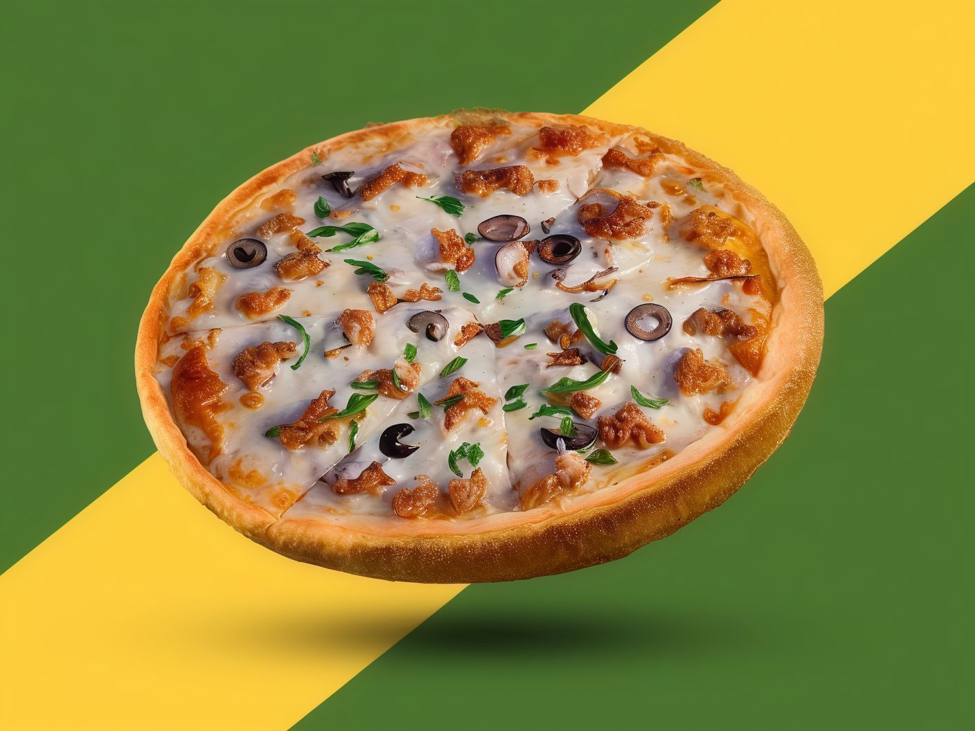 Large Crispy Chicken Pizza