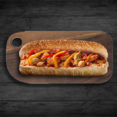 Chicken Fajita French Sandwich