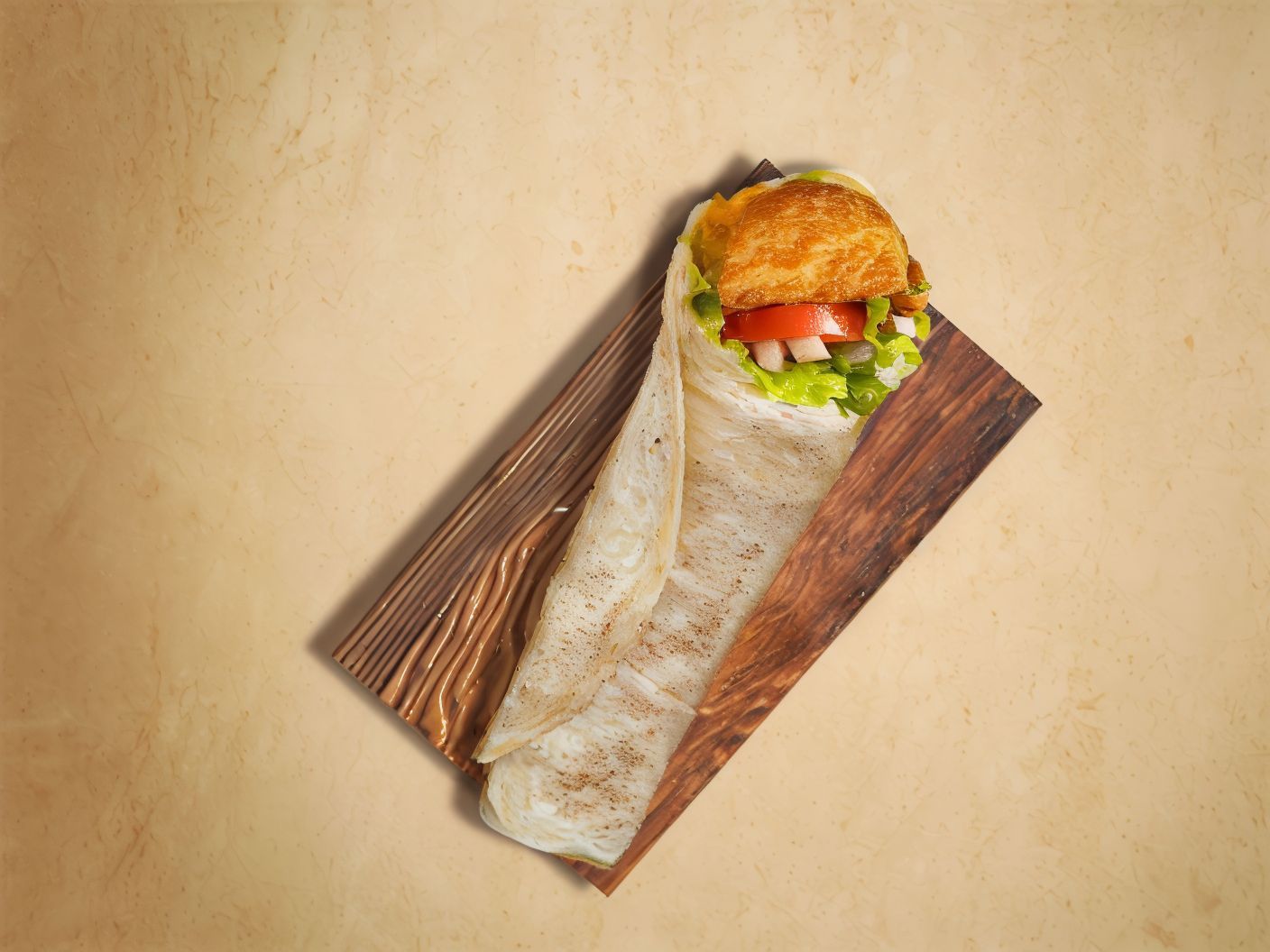 Chicken Pane Syrian Sandwich