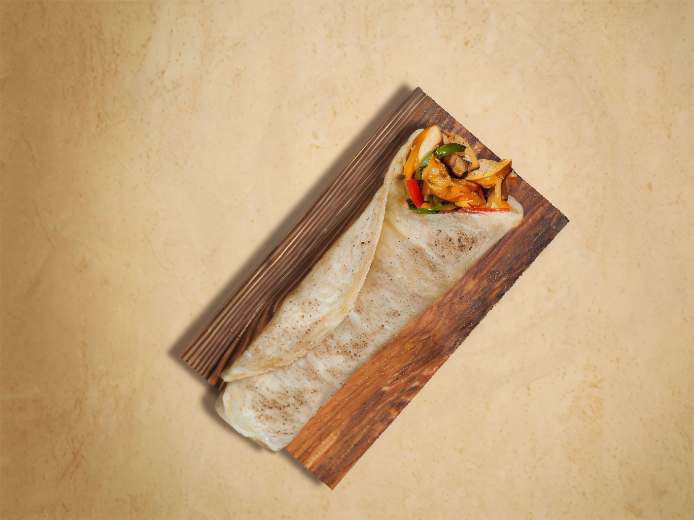 Chicken Fajita Syrian Sandwich