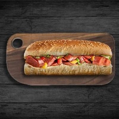 Hot Dog Syrian Sandwich