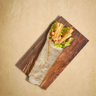 Fries Syrian Sandwich