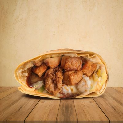 Mixed Chicken Crepe
