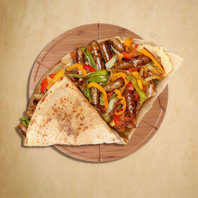 Oriental Sausage Crepe