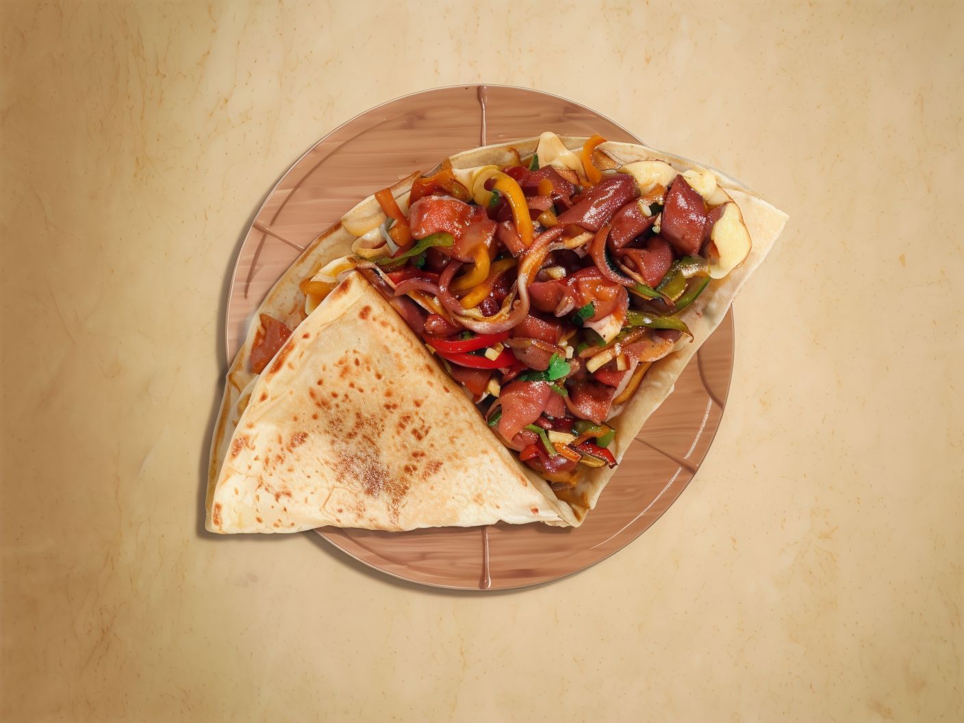 Hot Dog Crepe