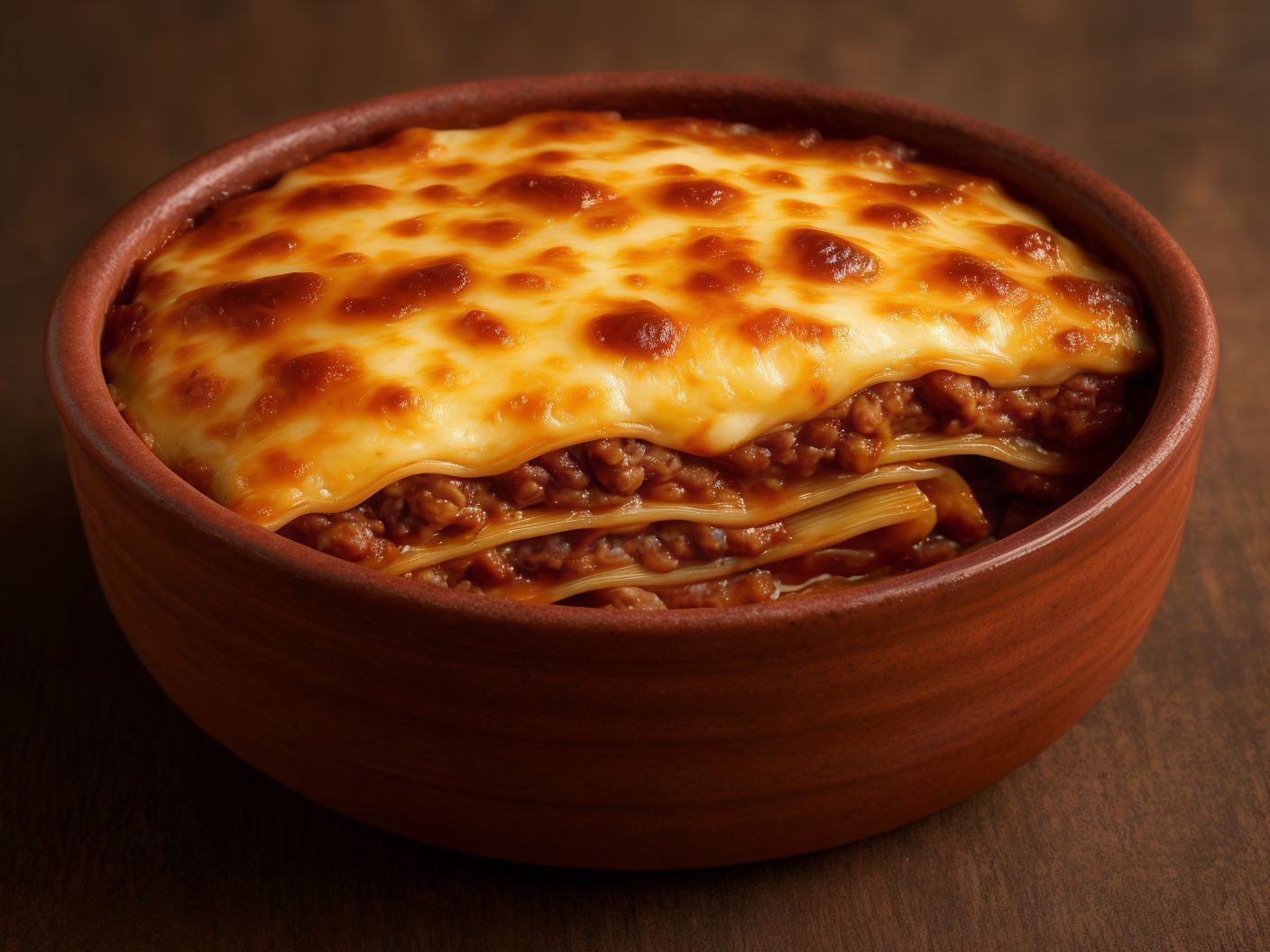 Meat Pasta Lasagna Casserole