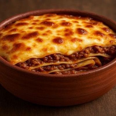 Meat Pasta Lasagna Casserole