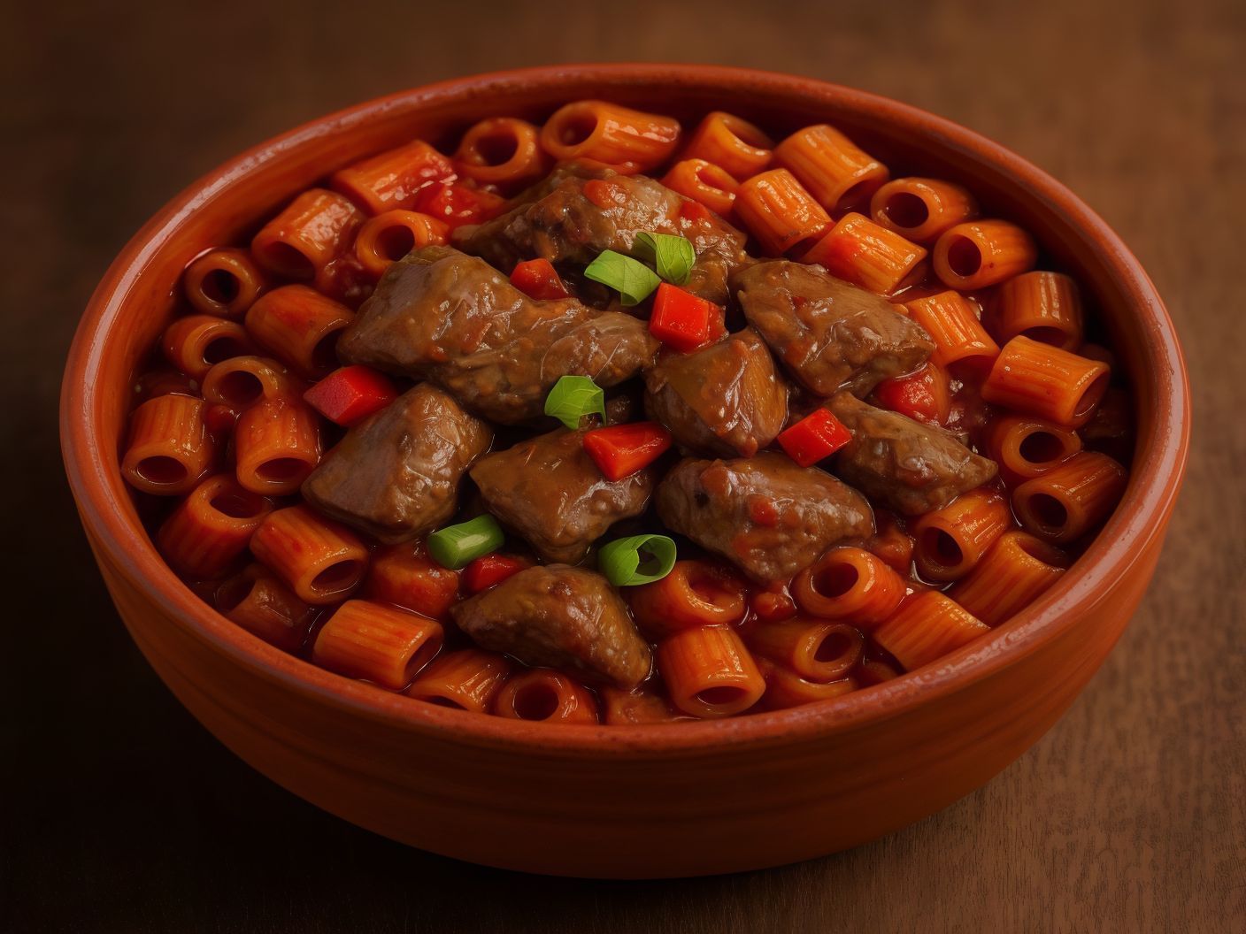 Pasta Casserole With Liver