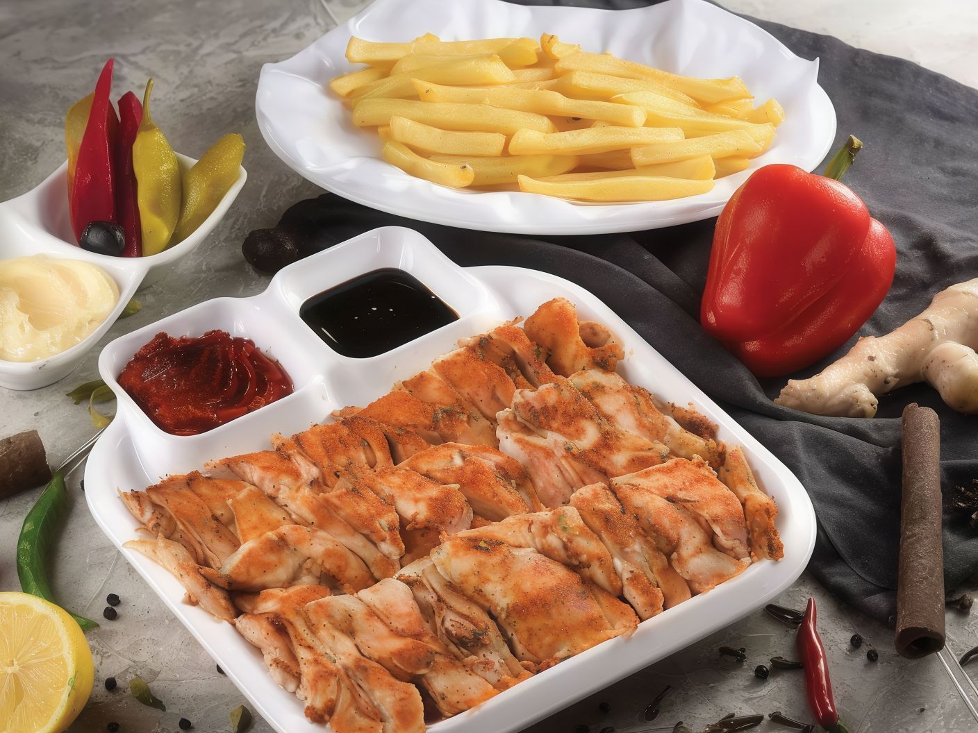 Chicken Shawarma Cutlets