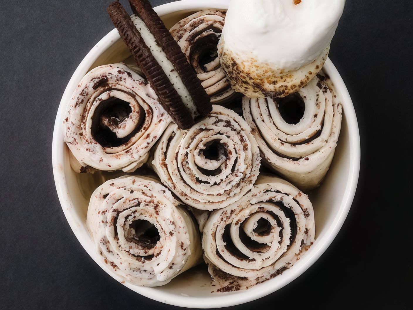 Oreo Ice Cream Roll