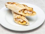 Charcoal grilled shish tawook sandwich