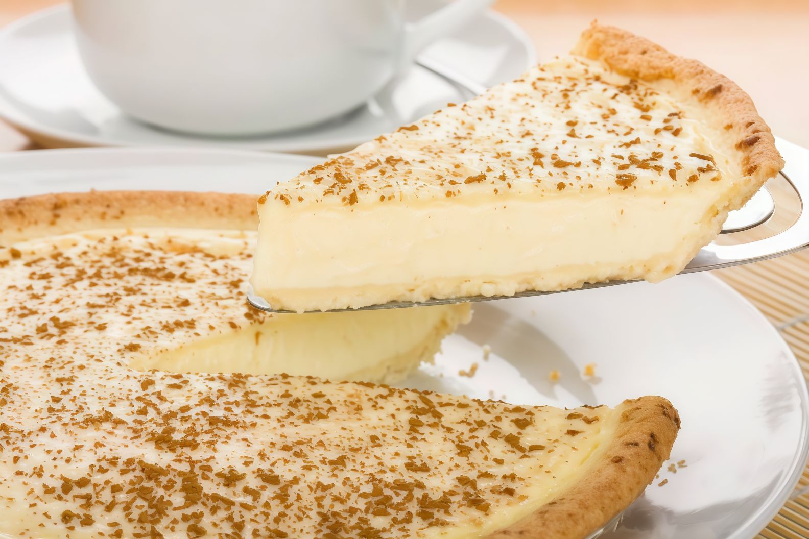 Cinnamon Pie With Milk
