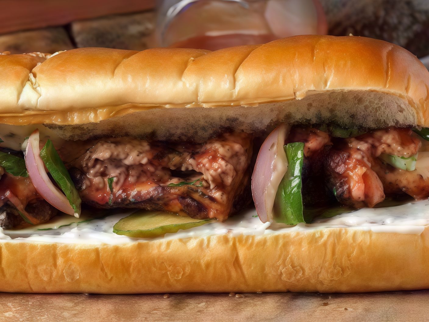 Chicken Fajita Sandwich