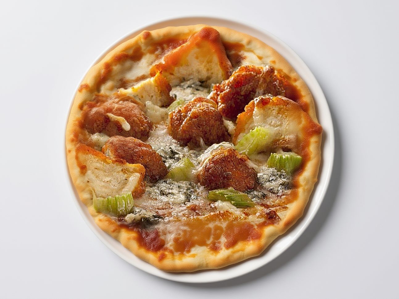 Banh Mi Chicken Pizza