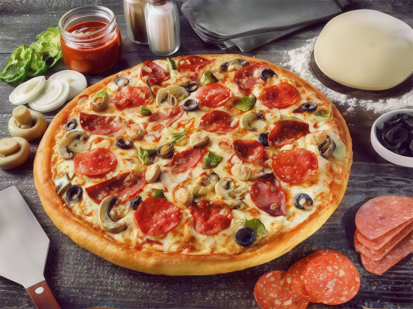 Super Supreme Pizza