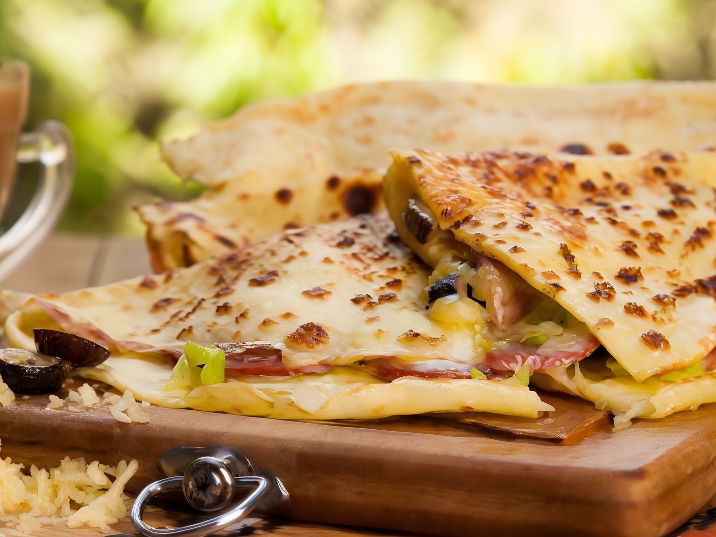 Salami Crepe