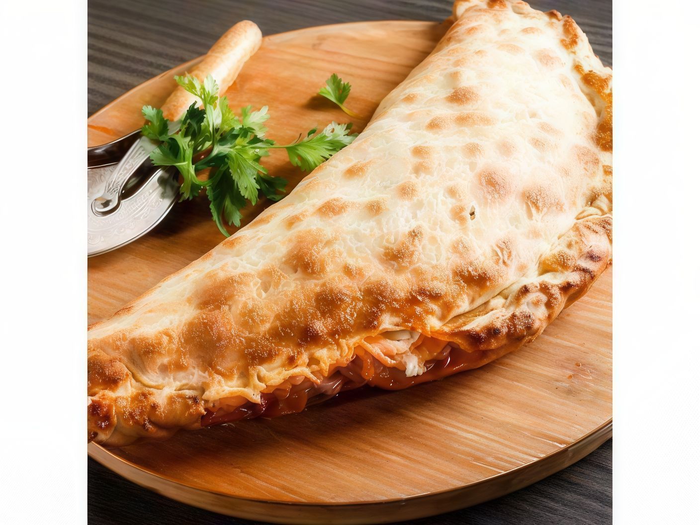 Corned Beef Calzone