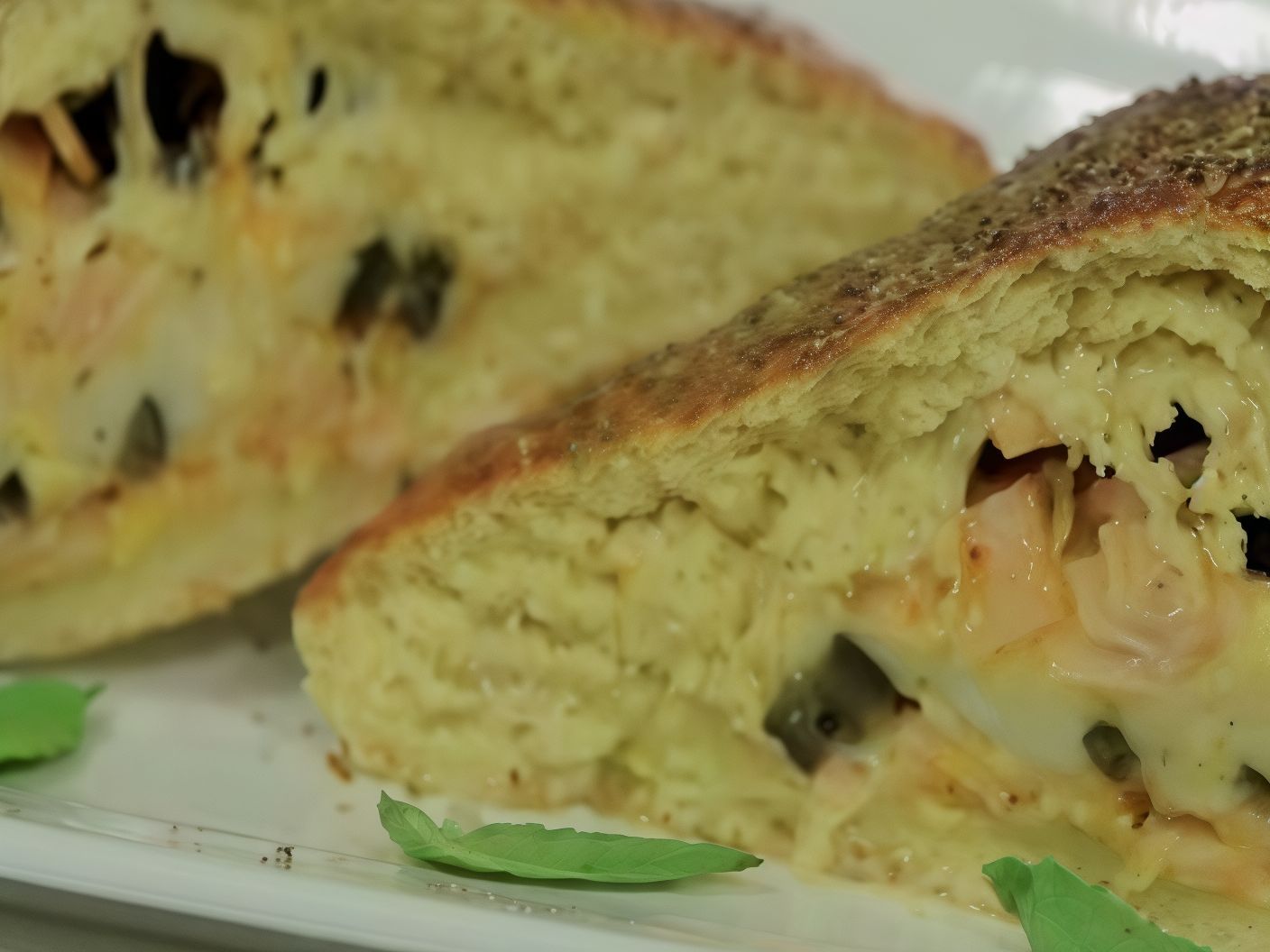 Smoked Turkey Calzone