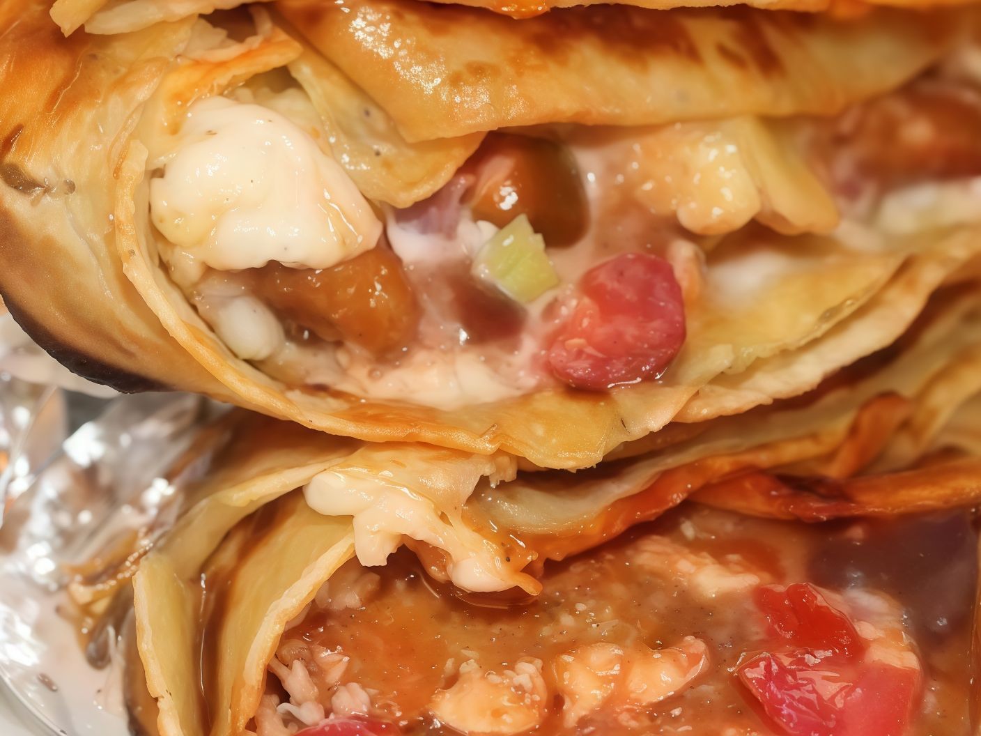 Chicken Mix Crepe
