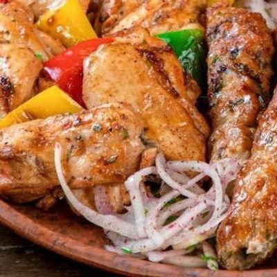 Meat Kofta And Shish Tawook Mix Meal