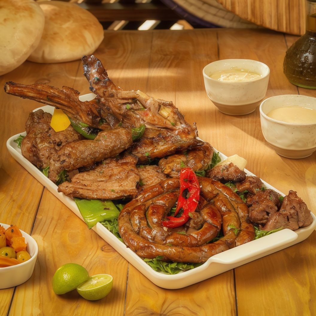 1/3 Mix Grill W Sajouk