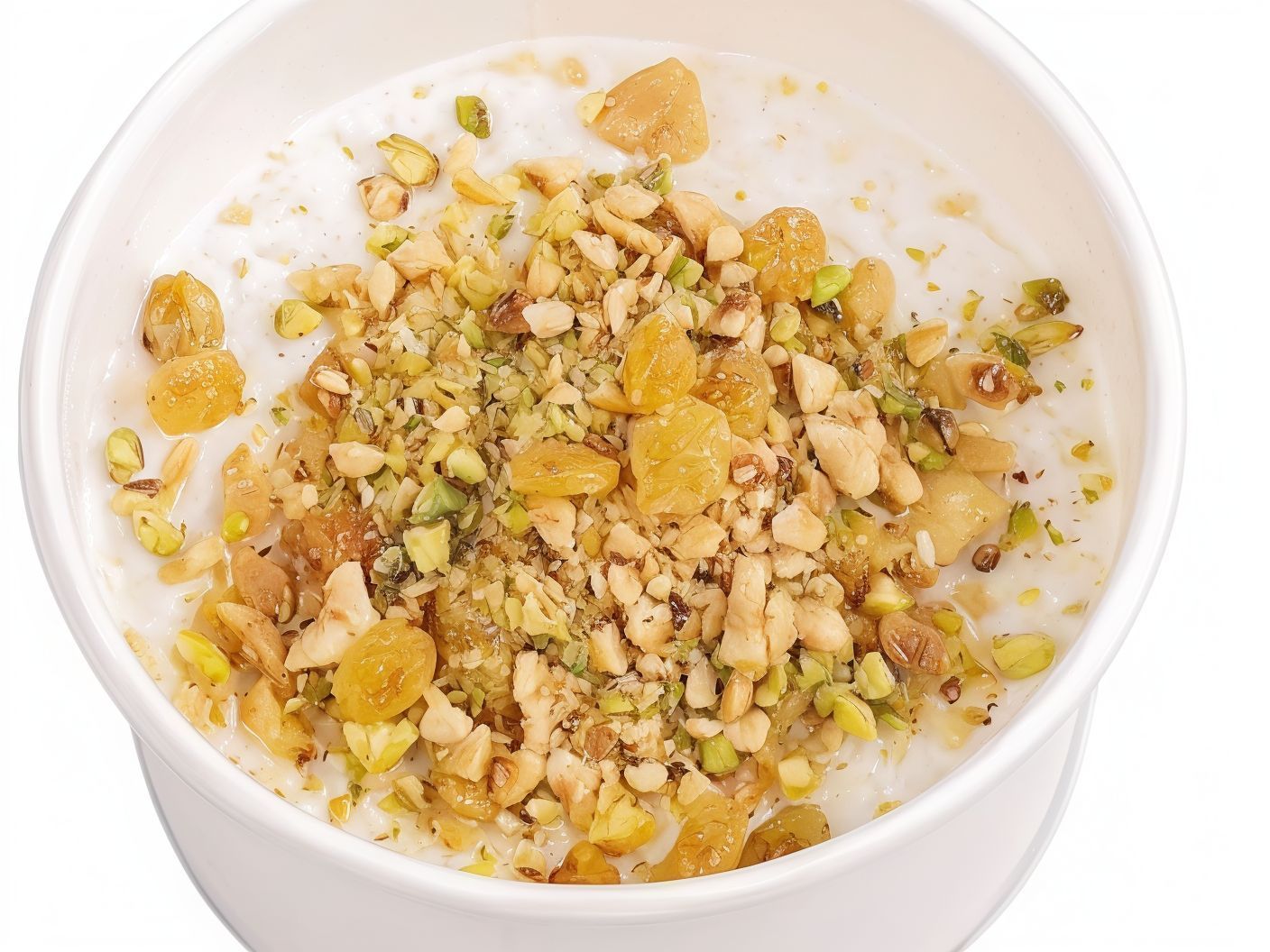 Rice Pudding With Nuts