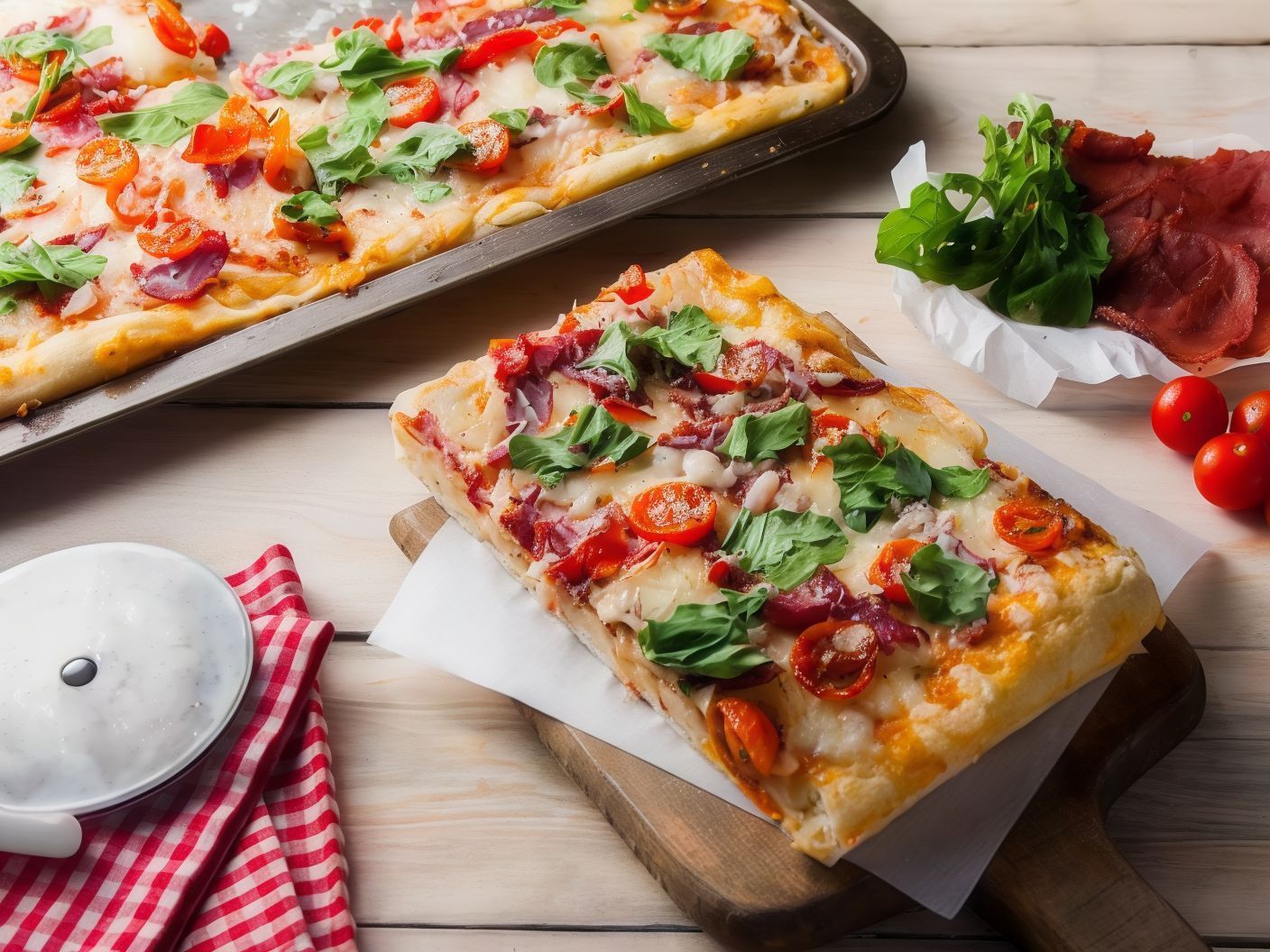 Pastrami Potato Pizza