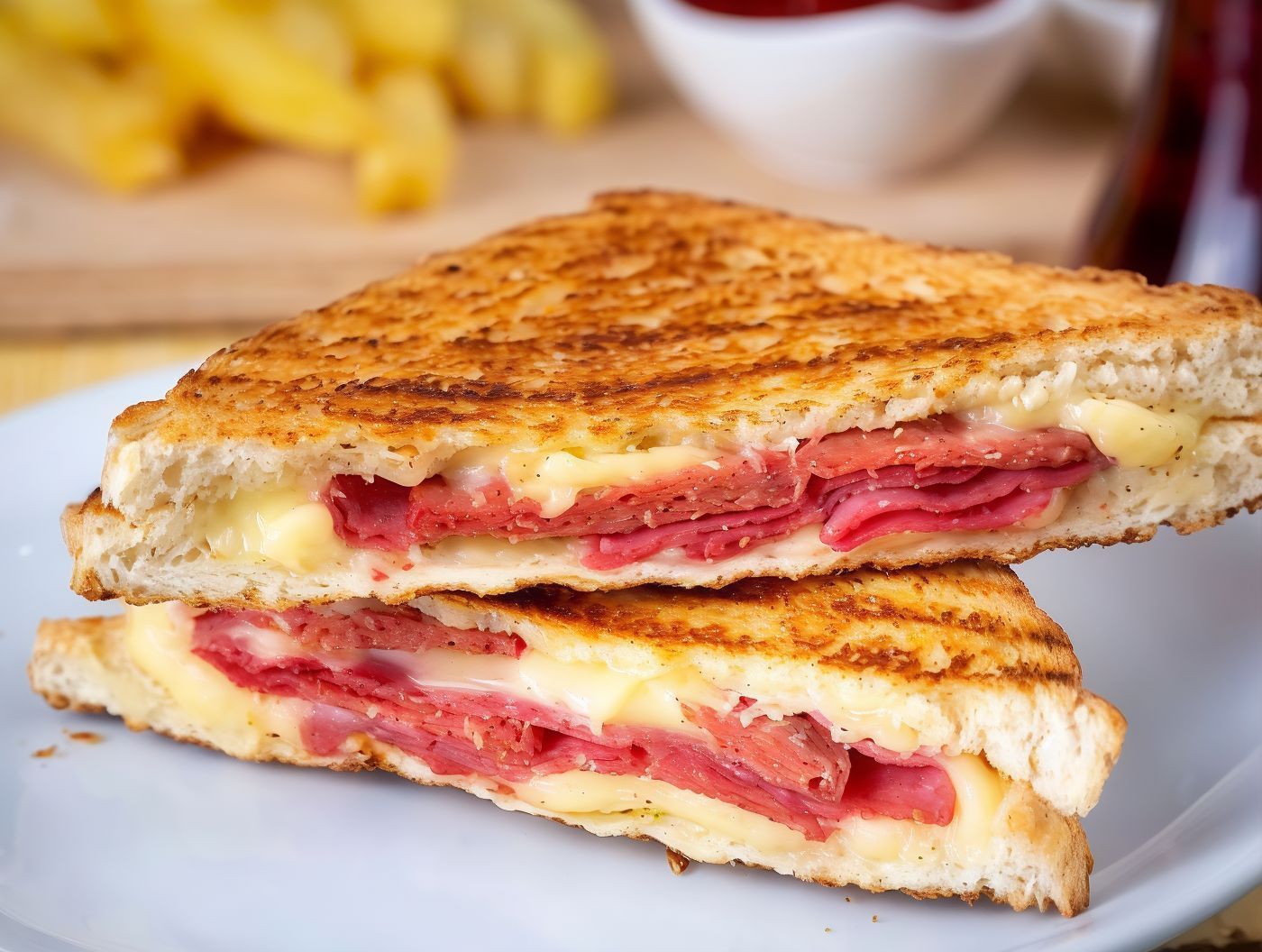 Pastrami toast