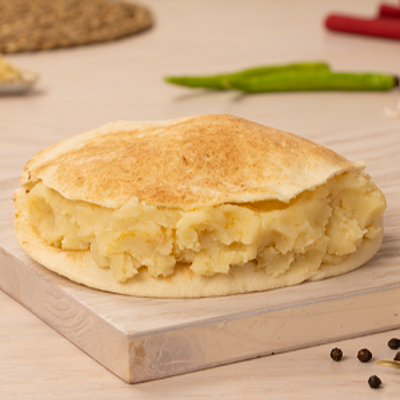 Potato Puree With Butter Sandwich