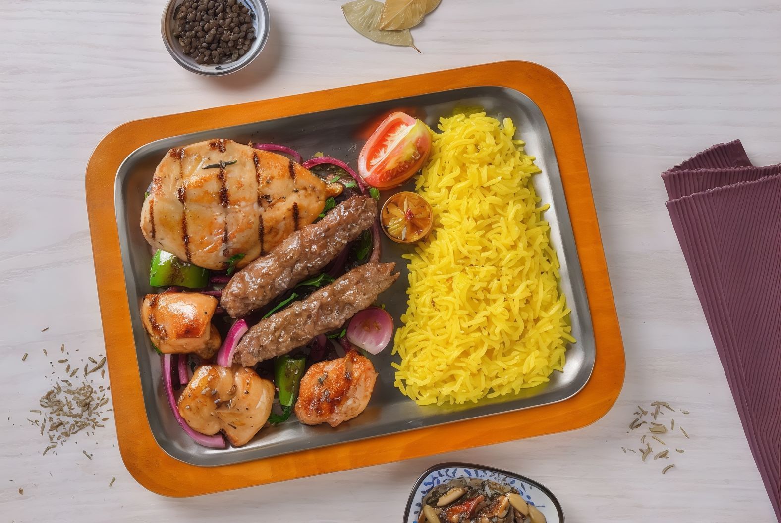 Arabiata Mix Grill Meal