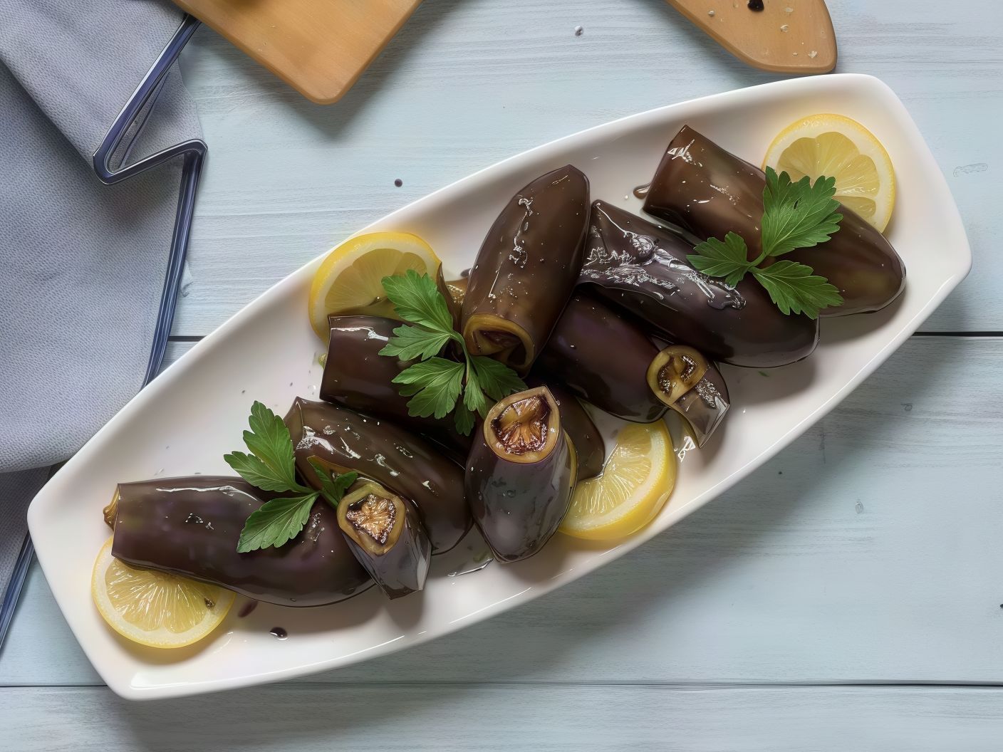 Eggplant Mahshi