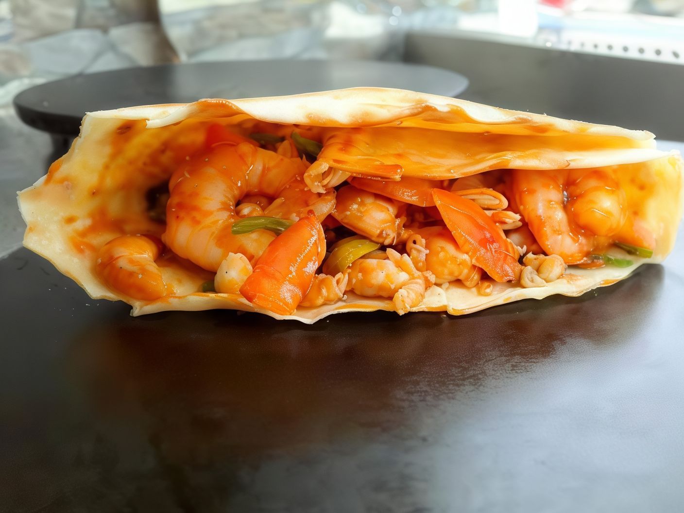 Seafood Crepe