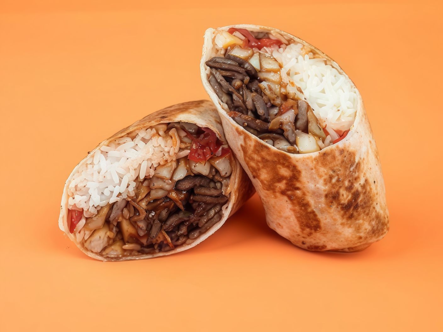 Lomo Saltado Burrito