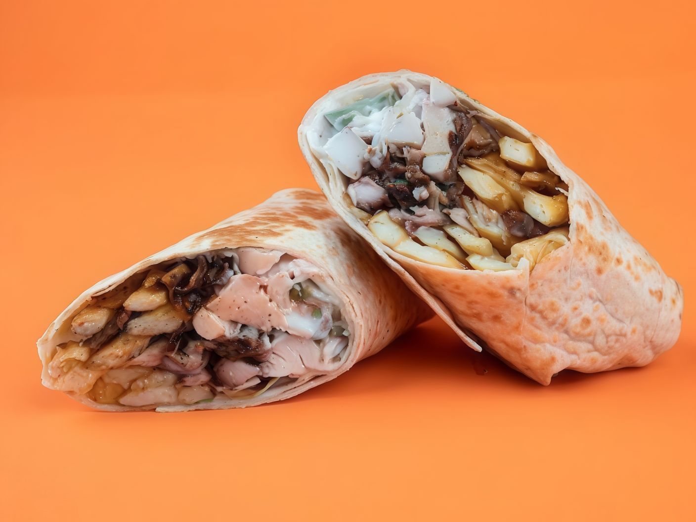 Pollo Shawerma Burrito