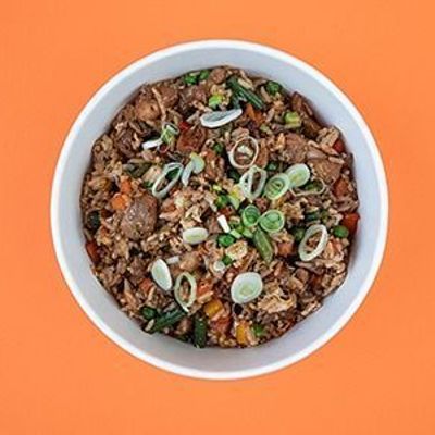 Peruvian Chicken Fried Rice