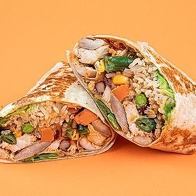Rotisserie Chicken Burrito