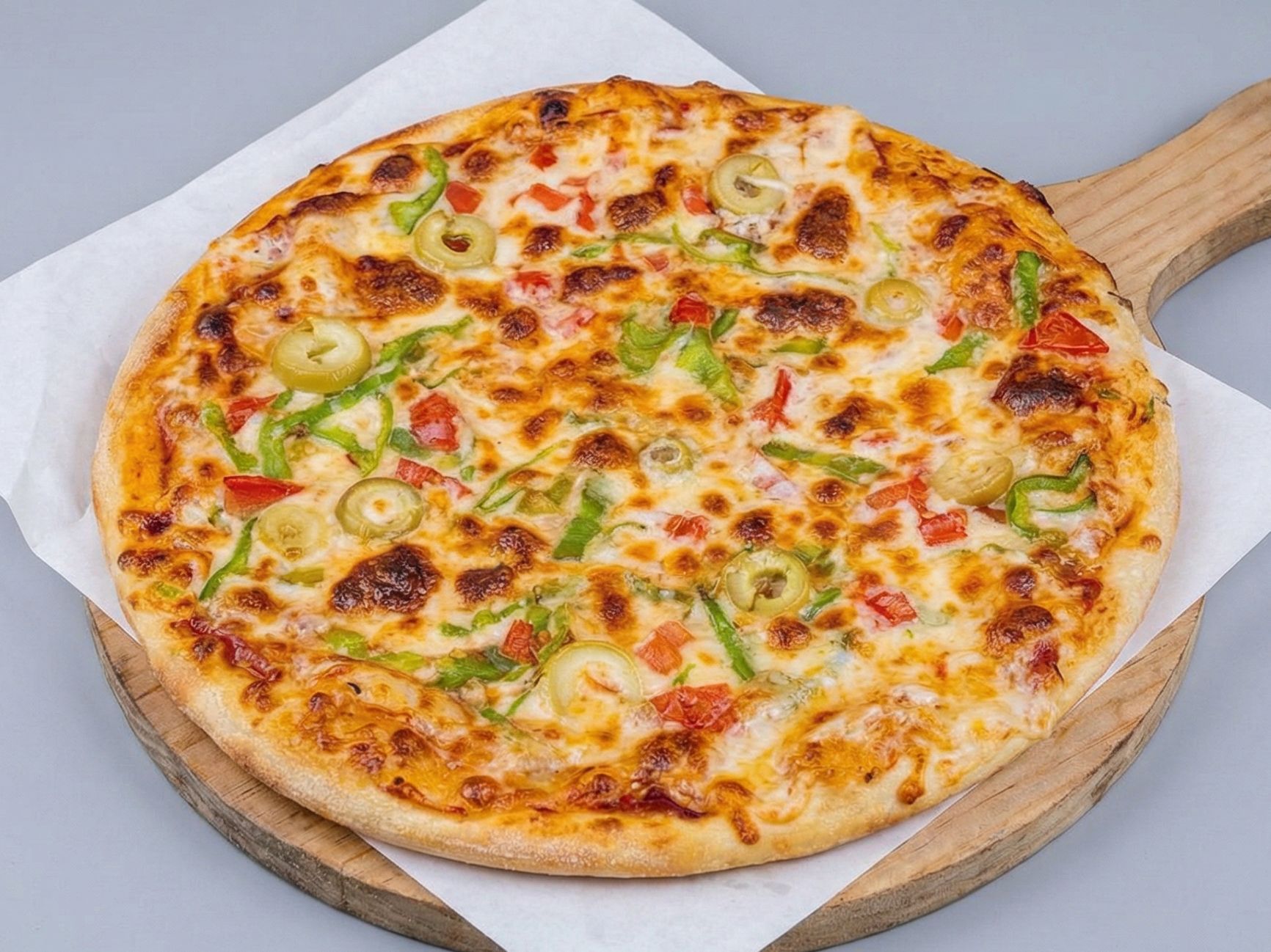 Oriental Mushroom Pizza