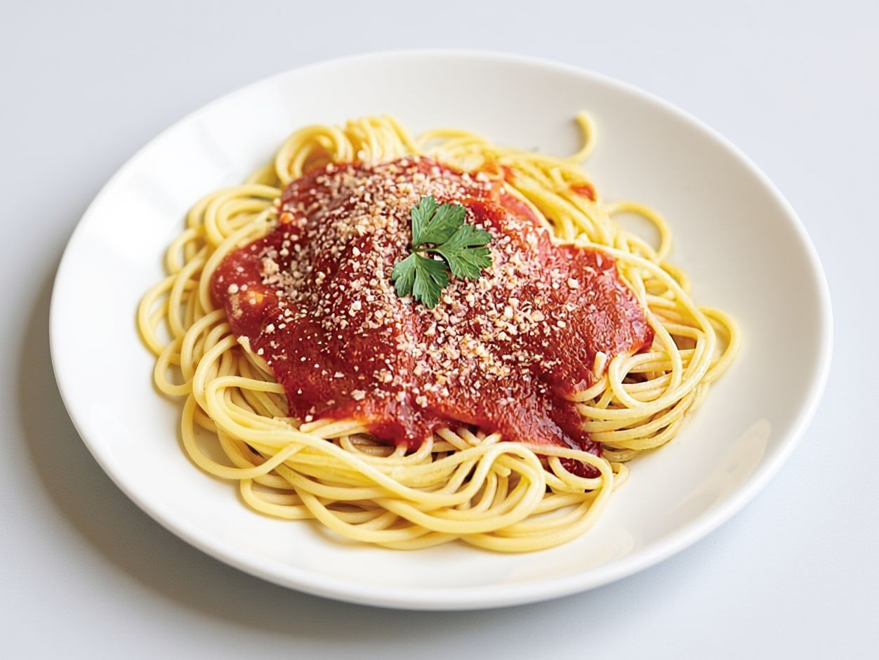 Napoli pasta red sauce