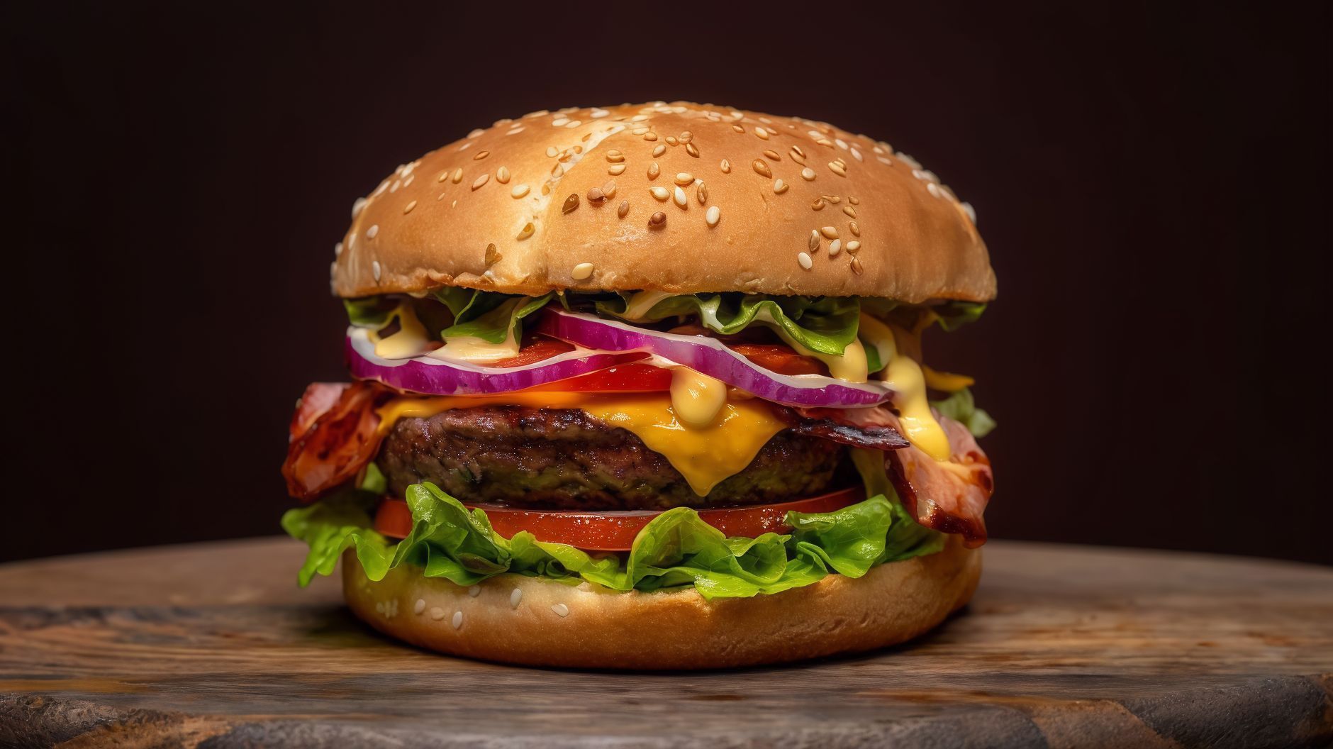 Magic Kaboom Burger Sandwich