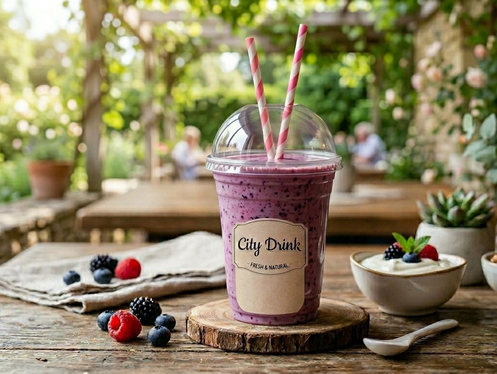 Berry Yogurt Milkshake