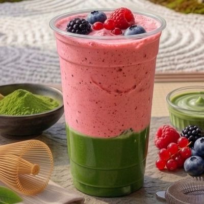 Strawberry Matcha