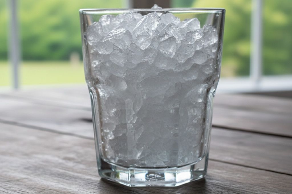 Cup of ice
