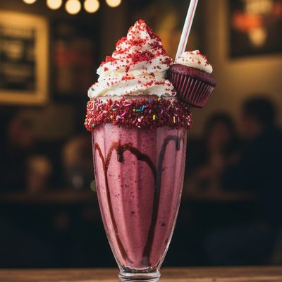 Milkshake Red Velvet